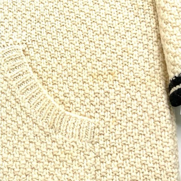 Vintage Lauren Ralph Lauren 100% Wool 1/4 Zip Pullover Sweater - Picture 10 of 10